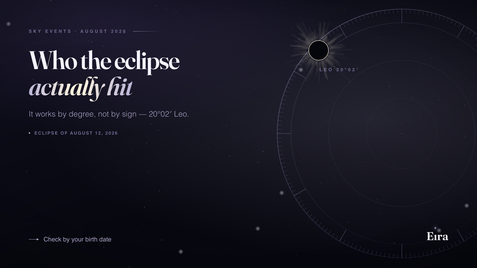 Eclipse of August 12, 2026: who it hit hardest
