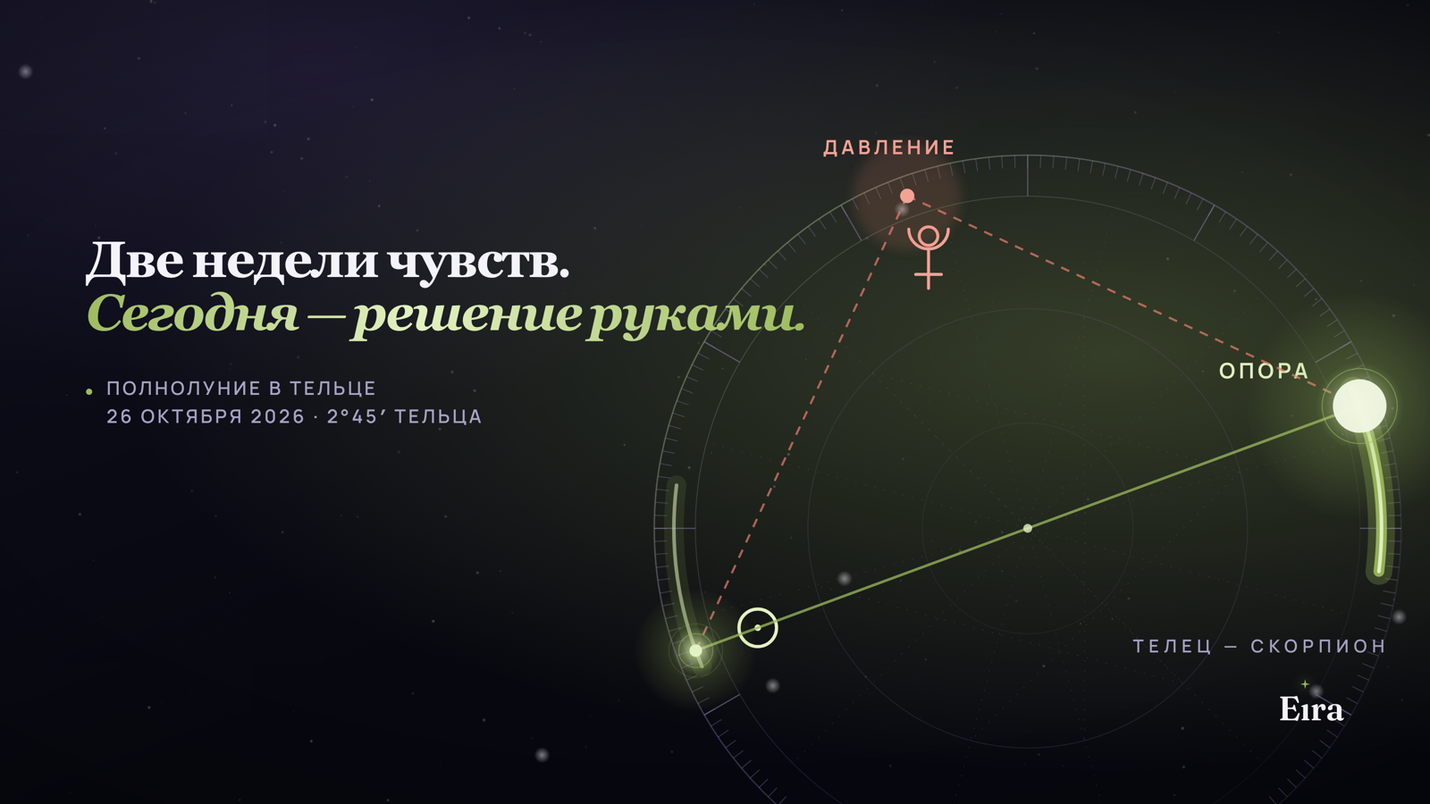 Полнолуние в Тельце 26 октября 2026: что оставить