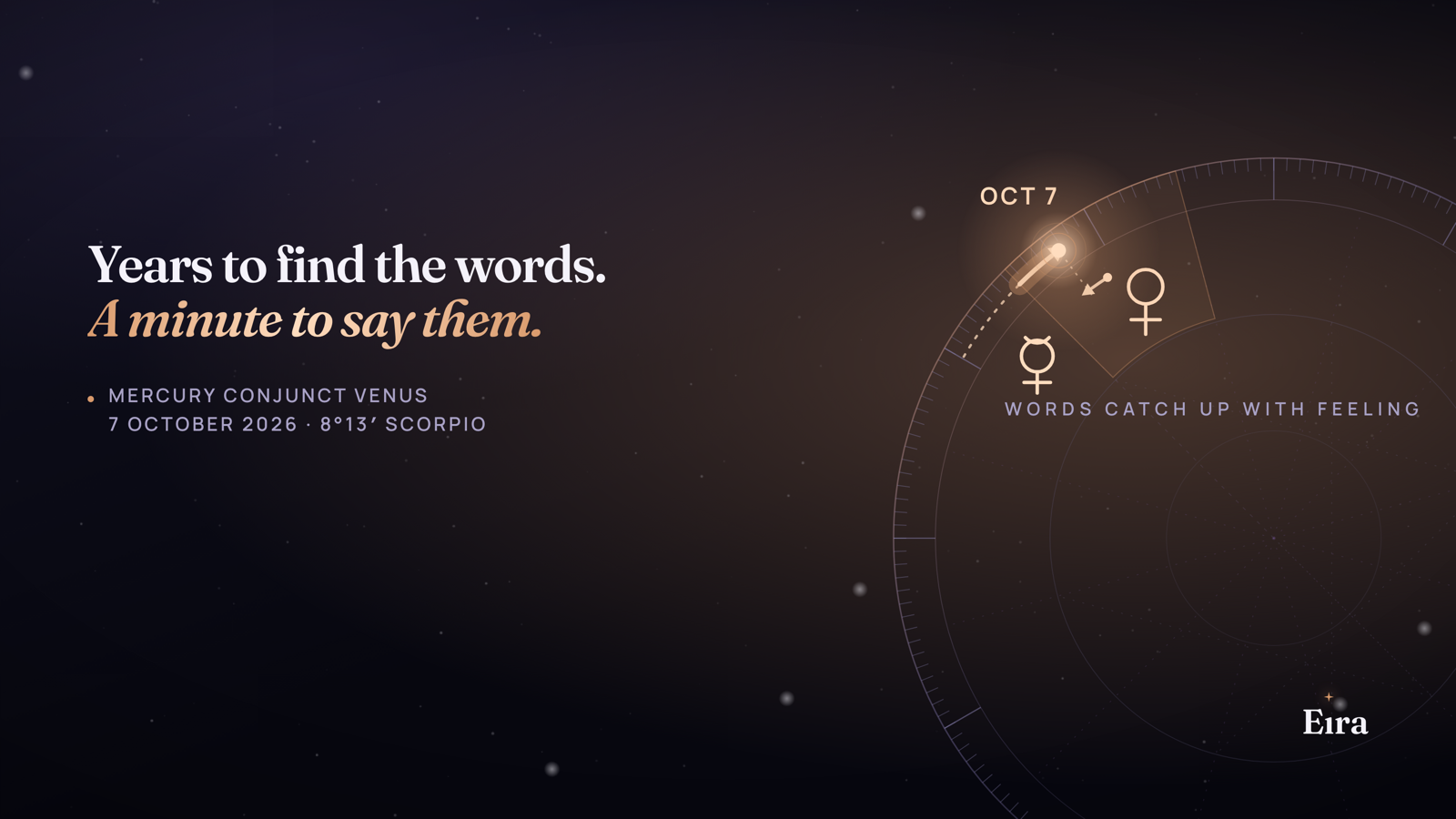 Mercury Conjunct Venus 2026: Old Feelings, New Words