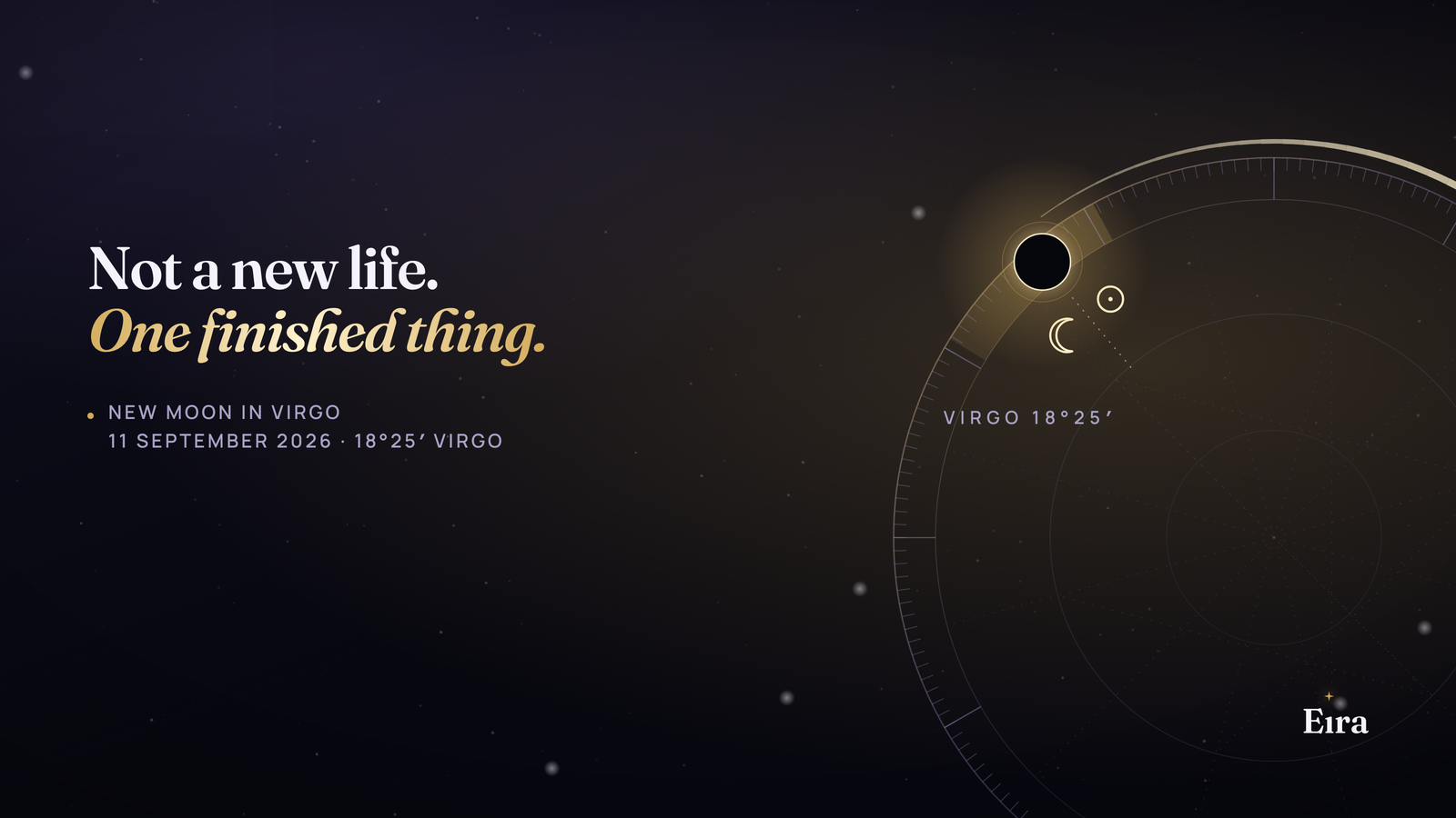New Moon in Virgo, 11 September 2026: What to Do
