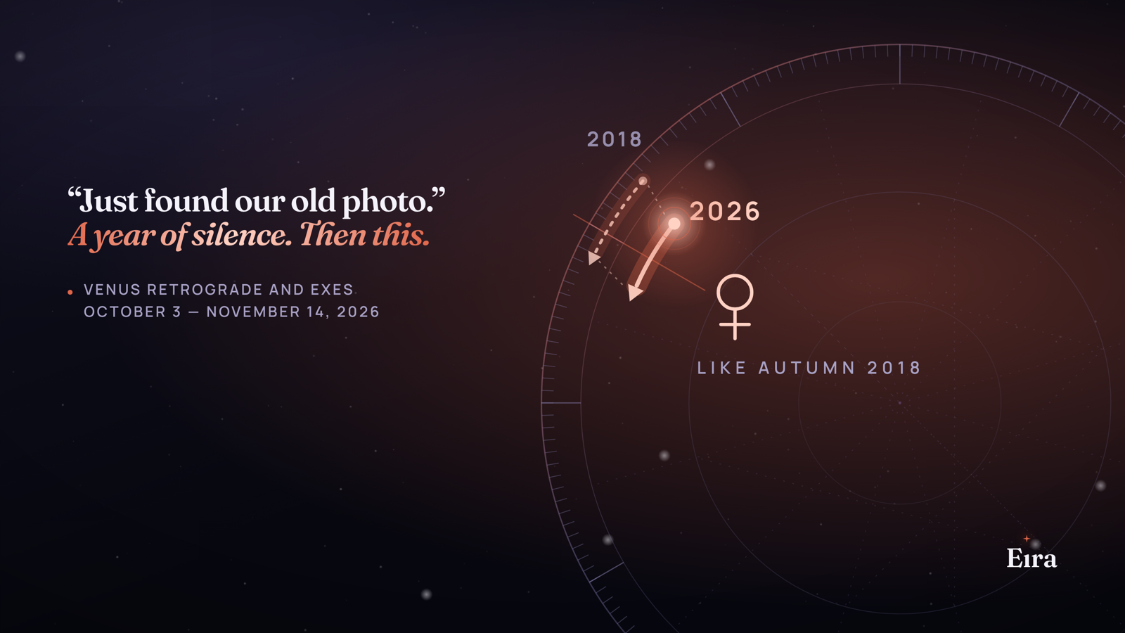 Why Exes Text in Autumn: Venus Retrograde 2026