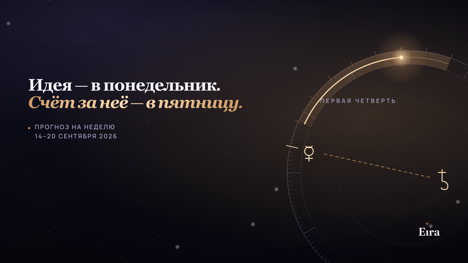 Гороскоп на неделю 14–20 сентября 2026